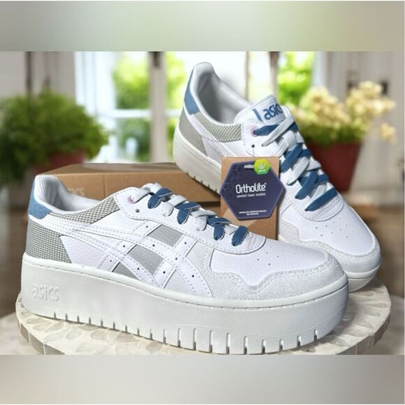 ASICS Japan S PF Platform Sneakers Womens Size 9.5 NIB Ortholite - Picture 1 of 8